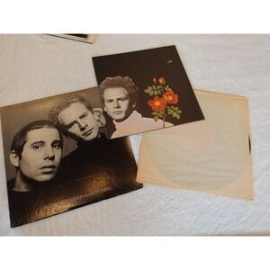 Simon & Garfunkel Bookends LP Complete W/Poster. Vinyl VG/Sleeve G/Poster EX